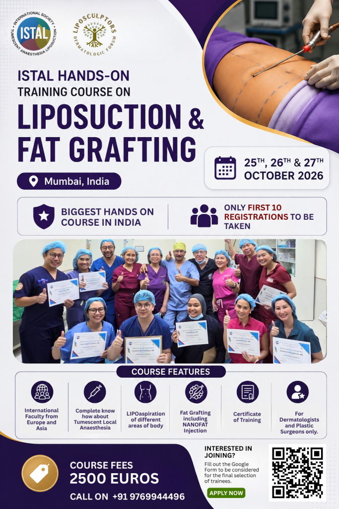 istal liposuction & fat grafting hands on training course 2026.pdf